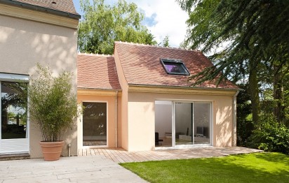 Extension de maison à Laboule